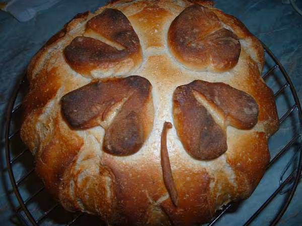 Miche au levain trefle