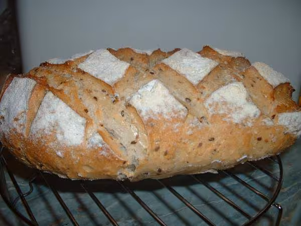 Miche multicereales au levain liquide