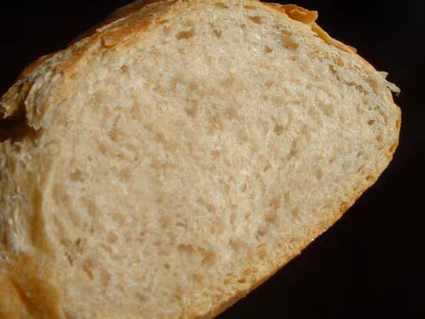Mie miche a la poolish de levain