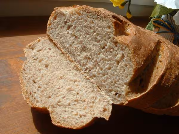 Mie pain aux farines sarrazin et chataignes