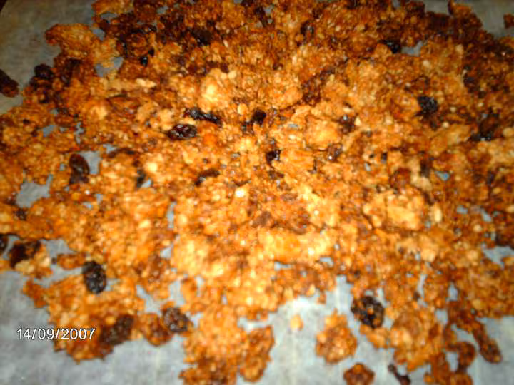 Muesli croquant noisette chocolat