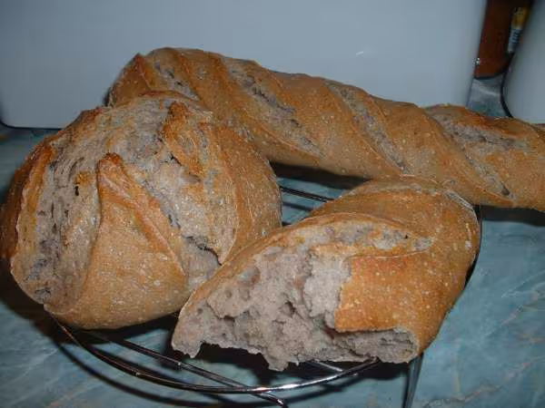 Pains farine de chataigne