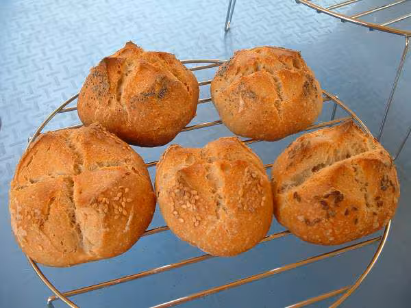 Petits pains au levain