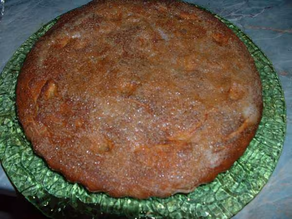 Tarte briochee au sucre