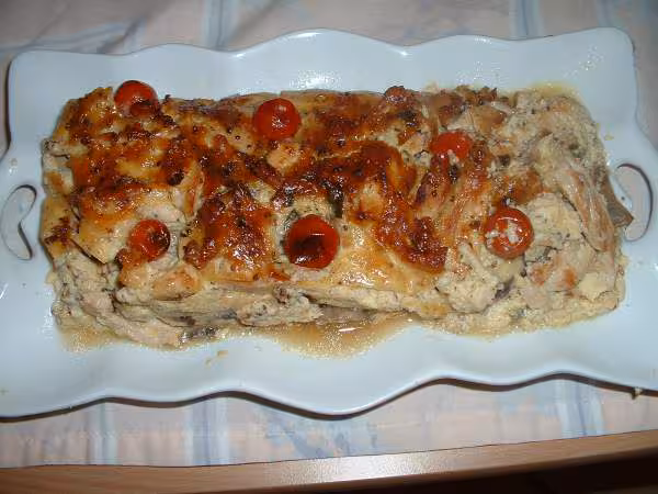 Terrine de volaille au comte et moutarde ancienne