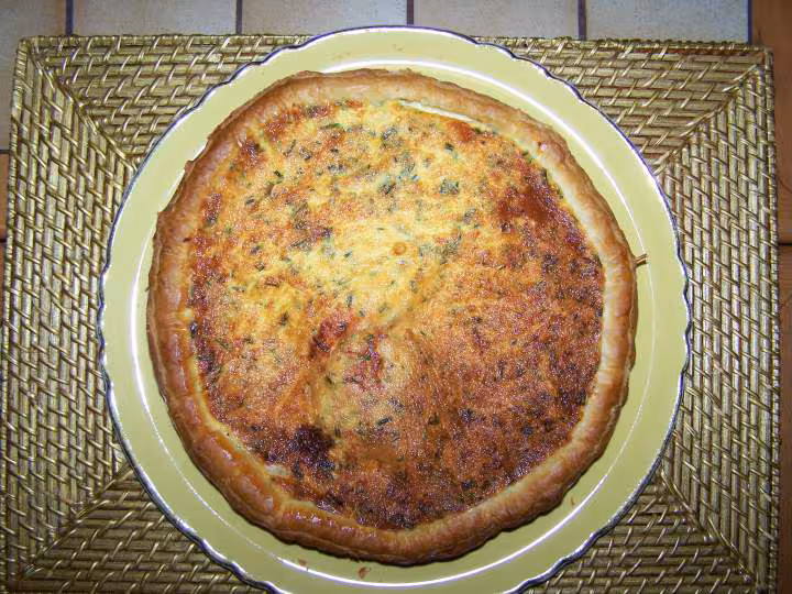 Quiche au saumon