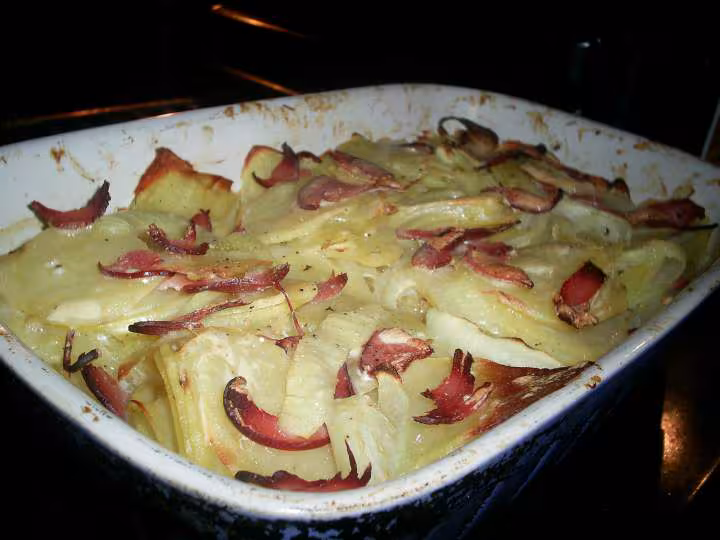 Tartiflette bacon cancoillotte