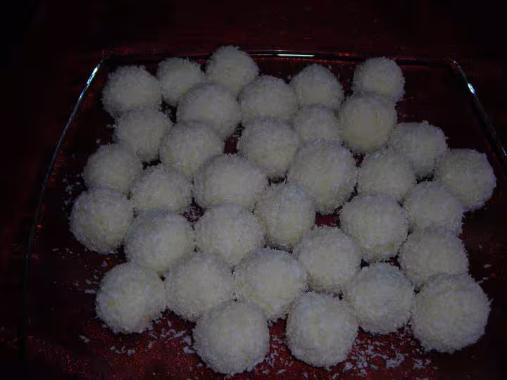 Boule coco facon rafaello