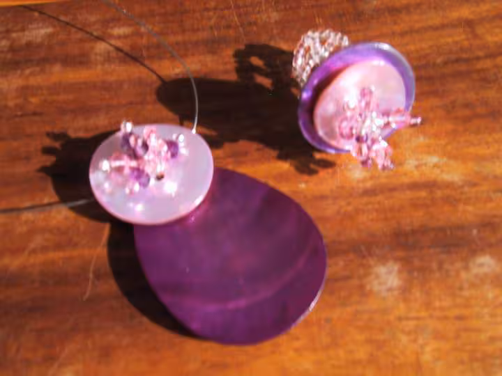 Parure mauve
