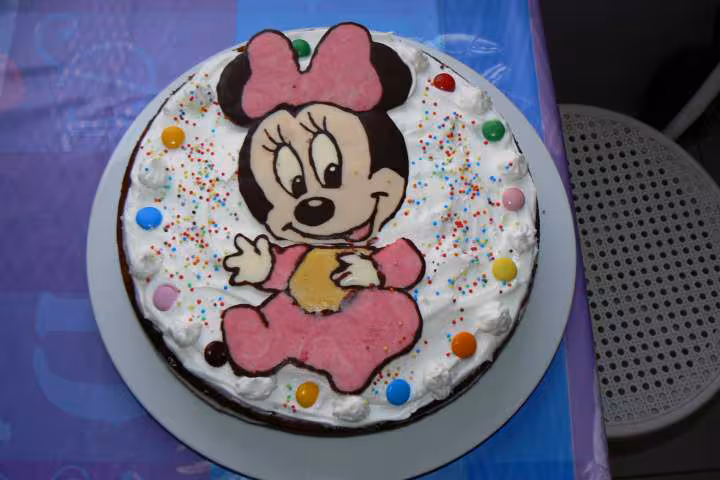 Gateau minnie bb