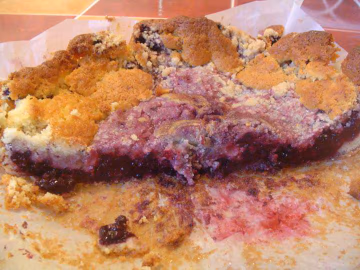 Blueberry buckle rate mais tout de meme bon