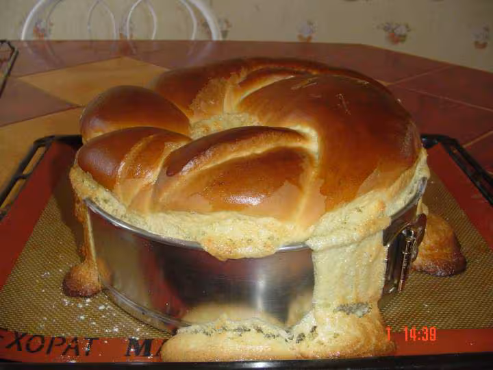 Brioche youppi tressee a la creme d amande