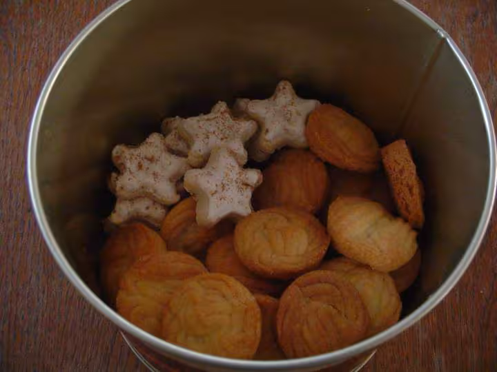 Etoiles aux amandes et spritz