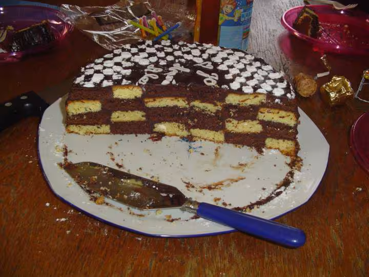 Gateau damier