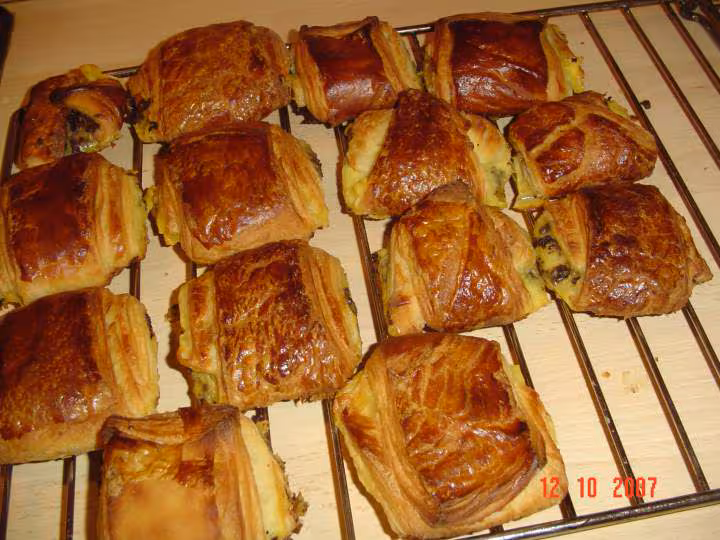 Plies aux pepites de chocolat