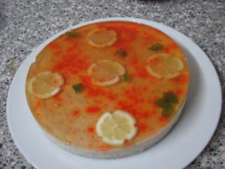 Bavarois au saumon fume