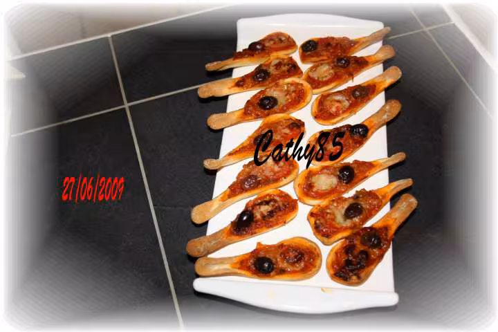 Pizza cuilleres