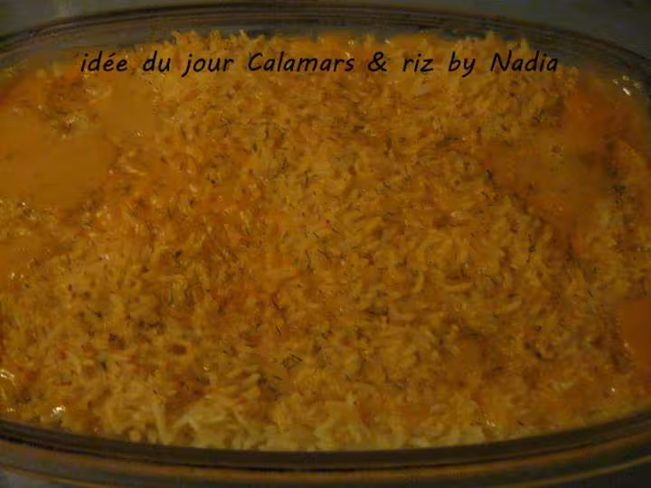 Calamars amp riz