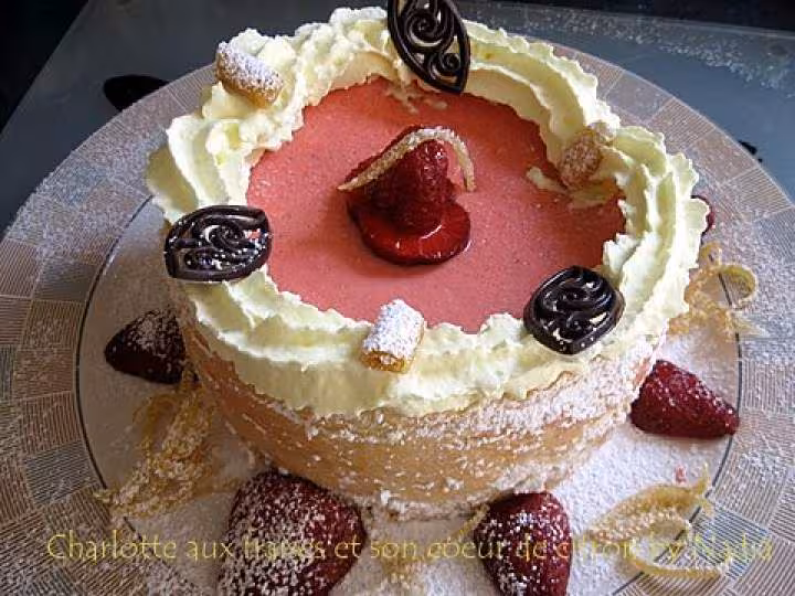 Charlotte aux fraises