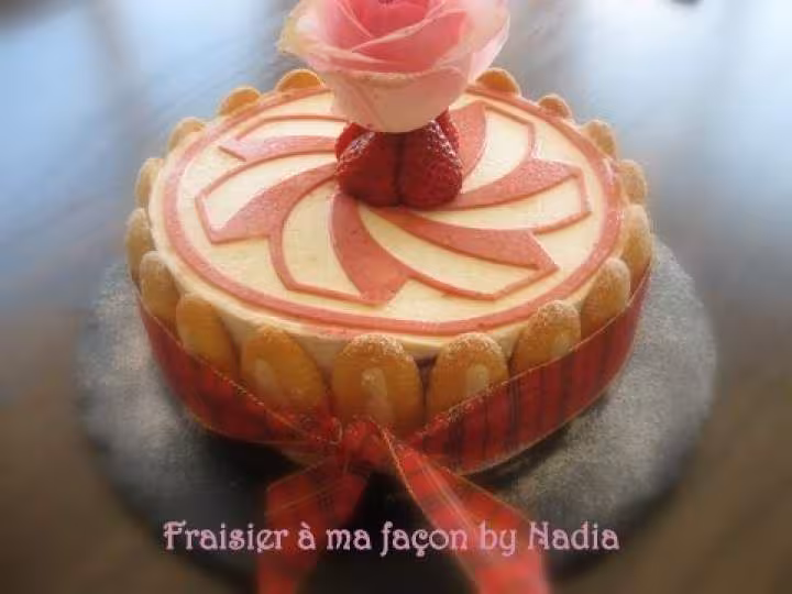 Fraisier a ma facon
