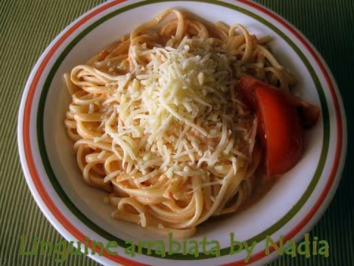 Linguine arrabiata maison