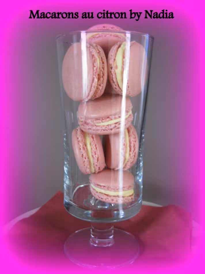 Macarons au citron