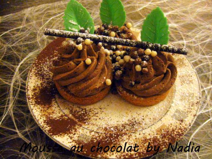 Mousse au chocolat rapide