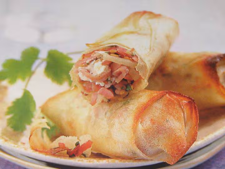 Nems au jambon paysan