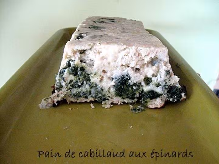 Pain de cabillaud