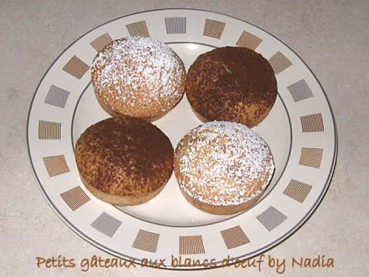 Petits gateaux aux blancs d oeuf