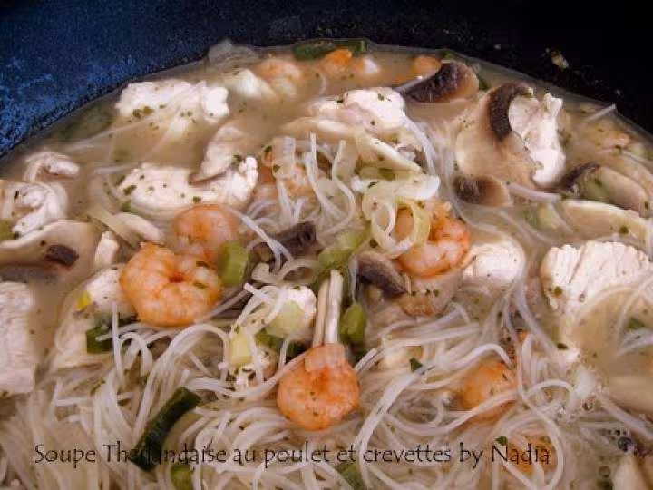 Soupe thailandaise