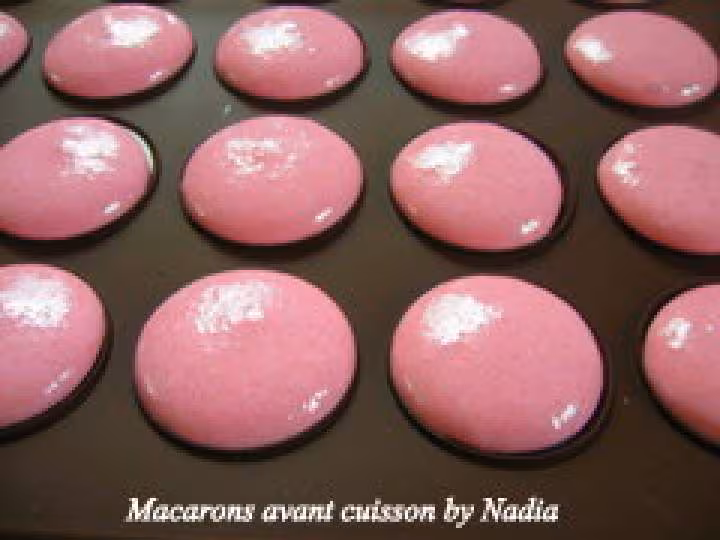 Suite des mes macarons