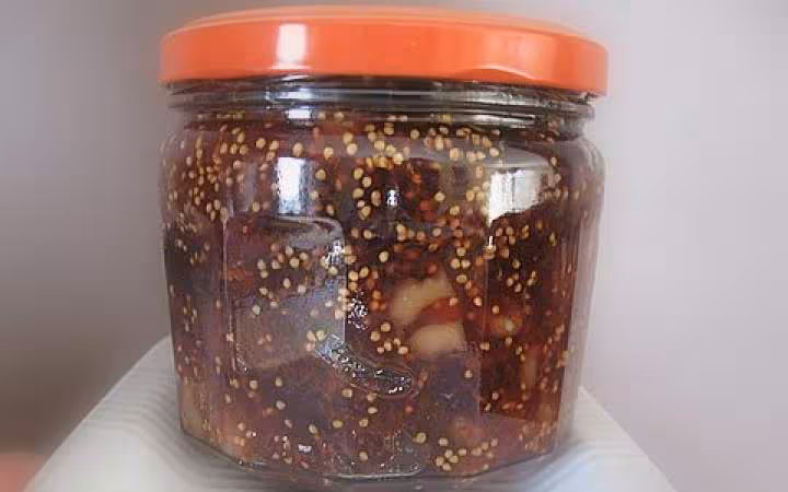 Suite et fin confiture de figues aux noix