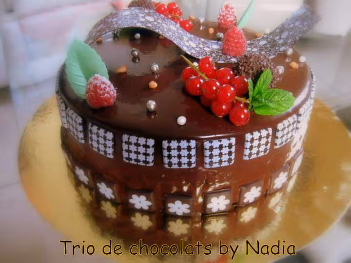 Trio de chocolats