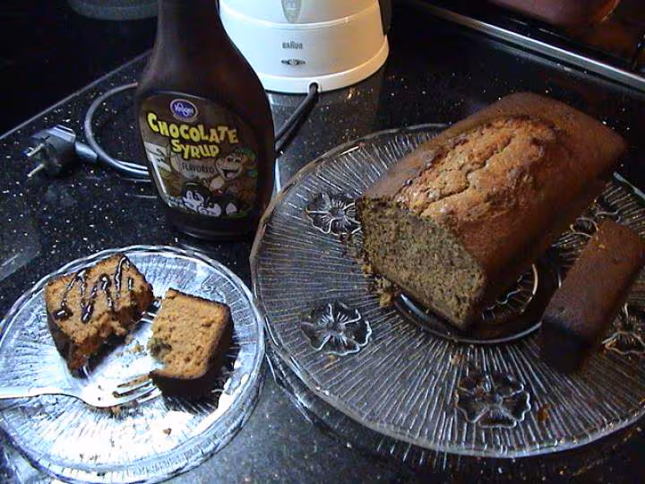 Muffin au chocolat et aux bananes