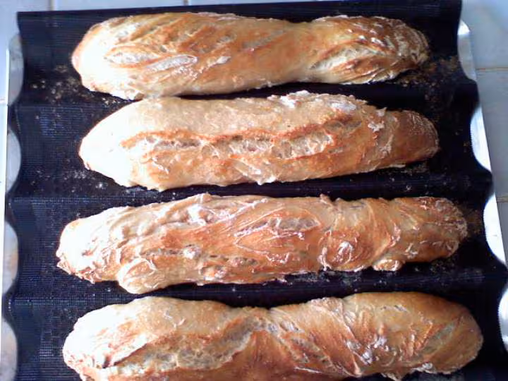 Baguettes sans petrissage 1