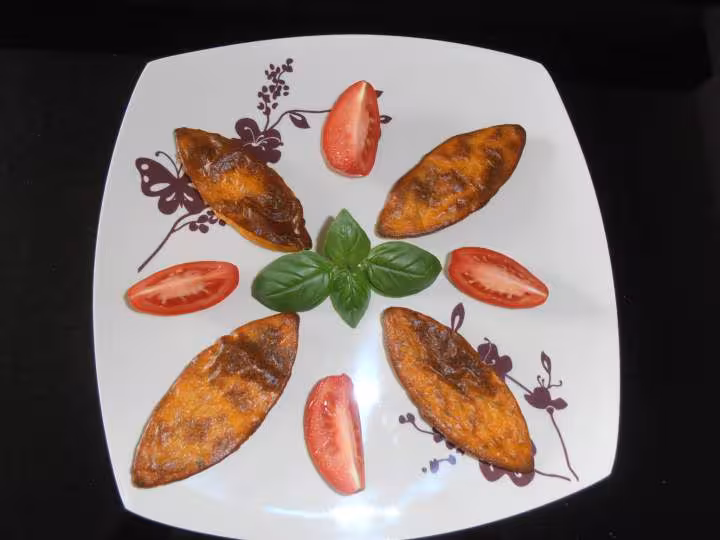 Flan tomate basilic