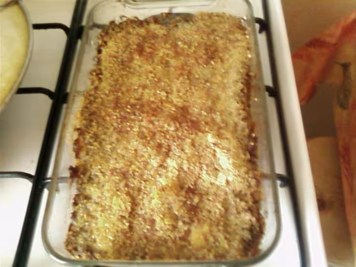 Gratin de lentilles