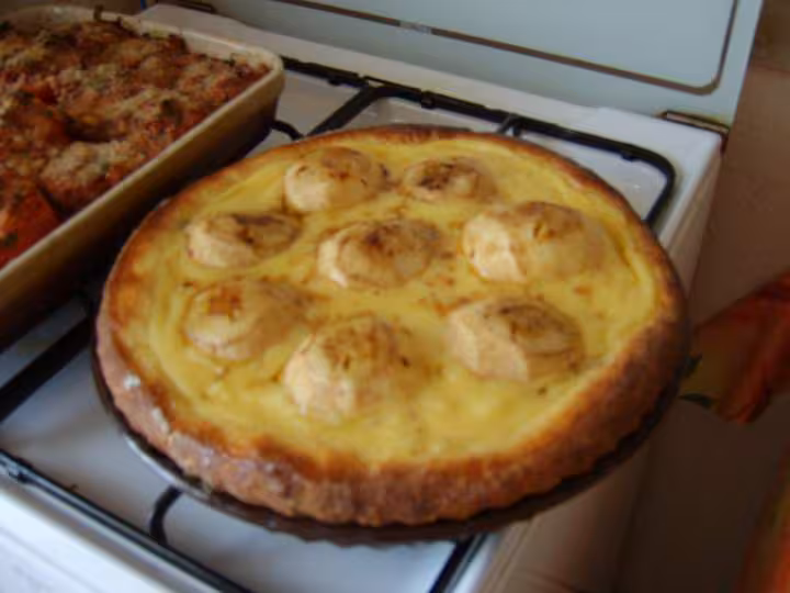 Tarte briochee aux pommes