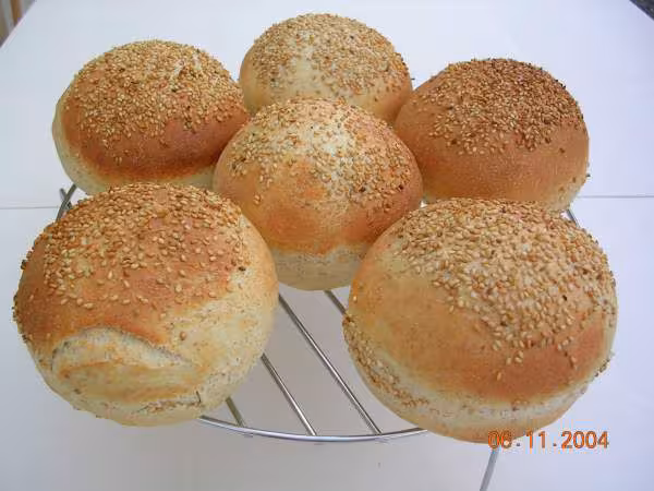 Les pains pour hamburger