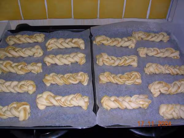 Petites tresses avant cuisson