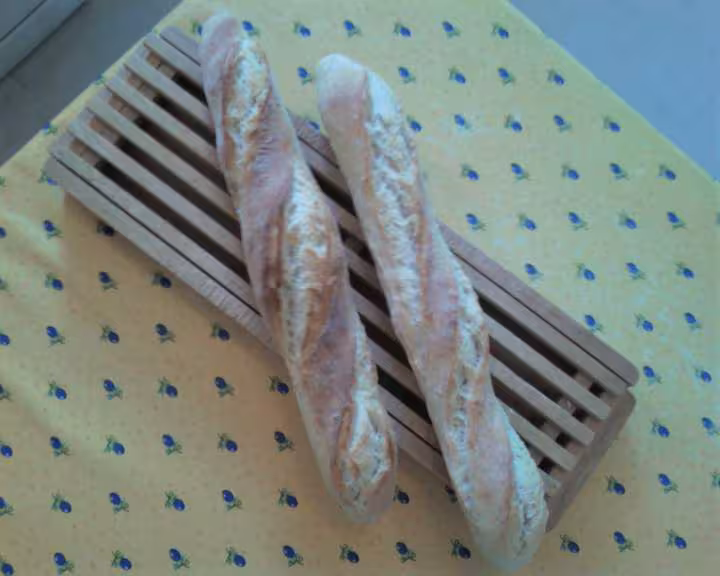 Baguettes chocomiel levain liquide