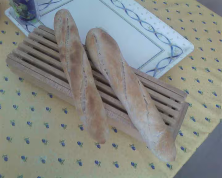 Baguettes levain liquide maman