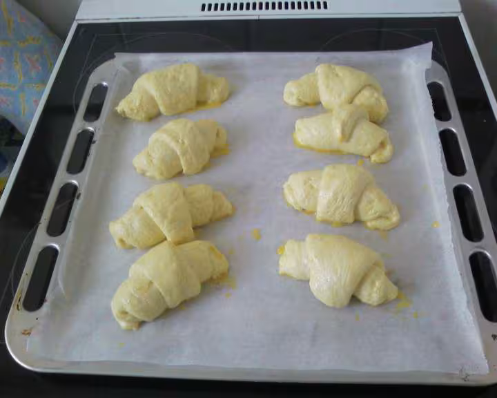 Croissants 2 avant cuisson