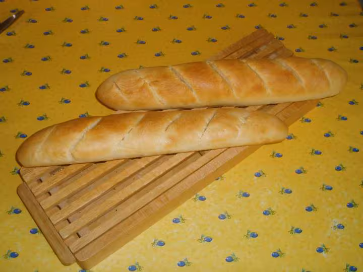 Mes premieres baguettes viennoises