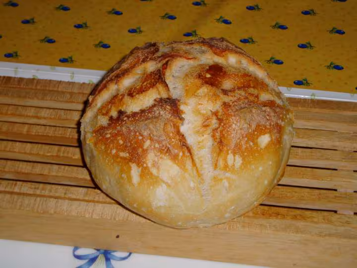 Pain tout au levain liquide de beaviane