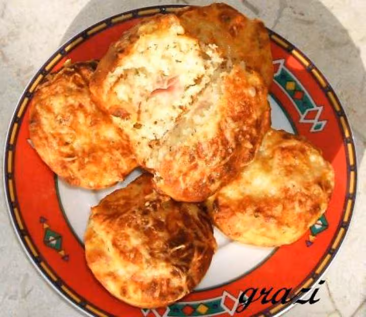 Muffins au parmesan et au thym