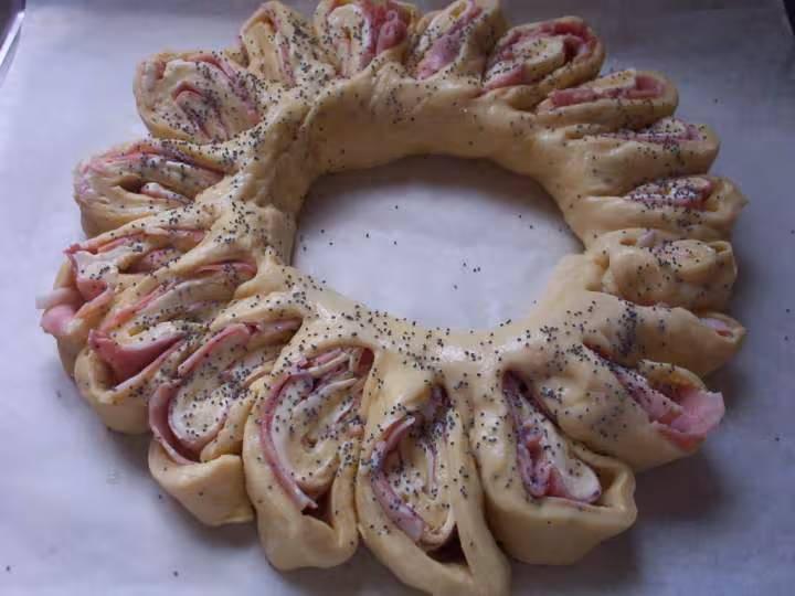 Couronne de jambon et fromage tm