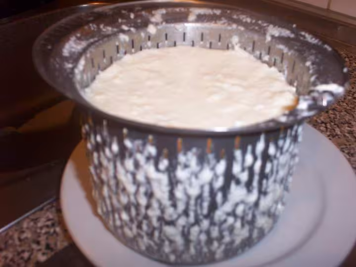 Fromage frais tm egouttage
