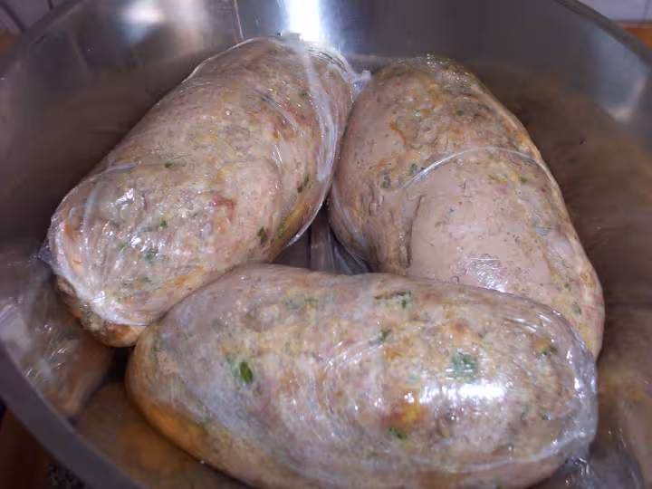Roti de viande hachee au varoma